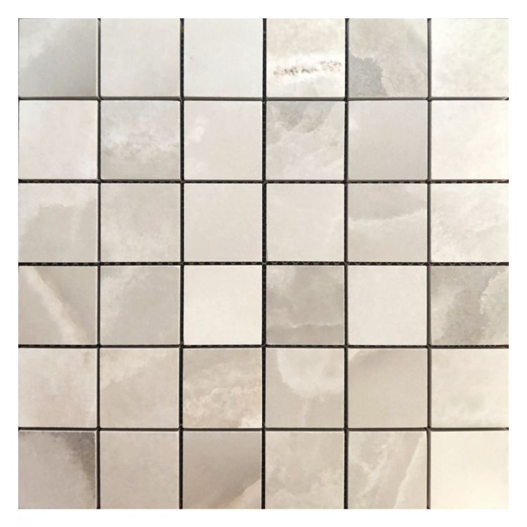 Reves Noisette Matte Mosaic 2 x 2 12 x 12